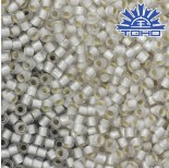 Zdjęcie - Koraliki TOHO Round 8/0 Silver-Lined Frosted Crystal